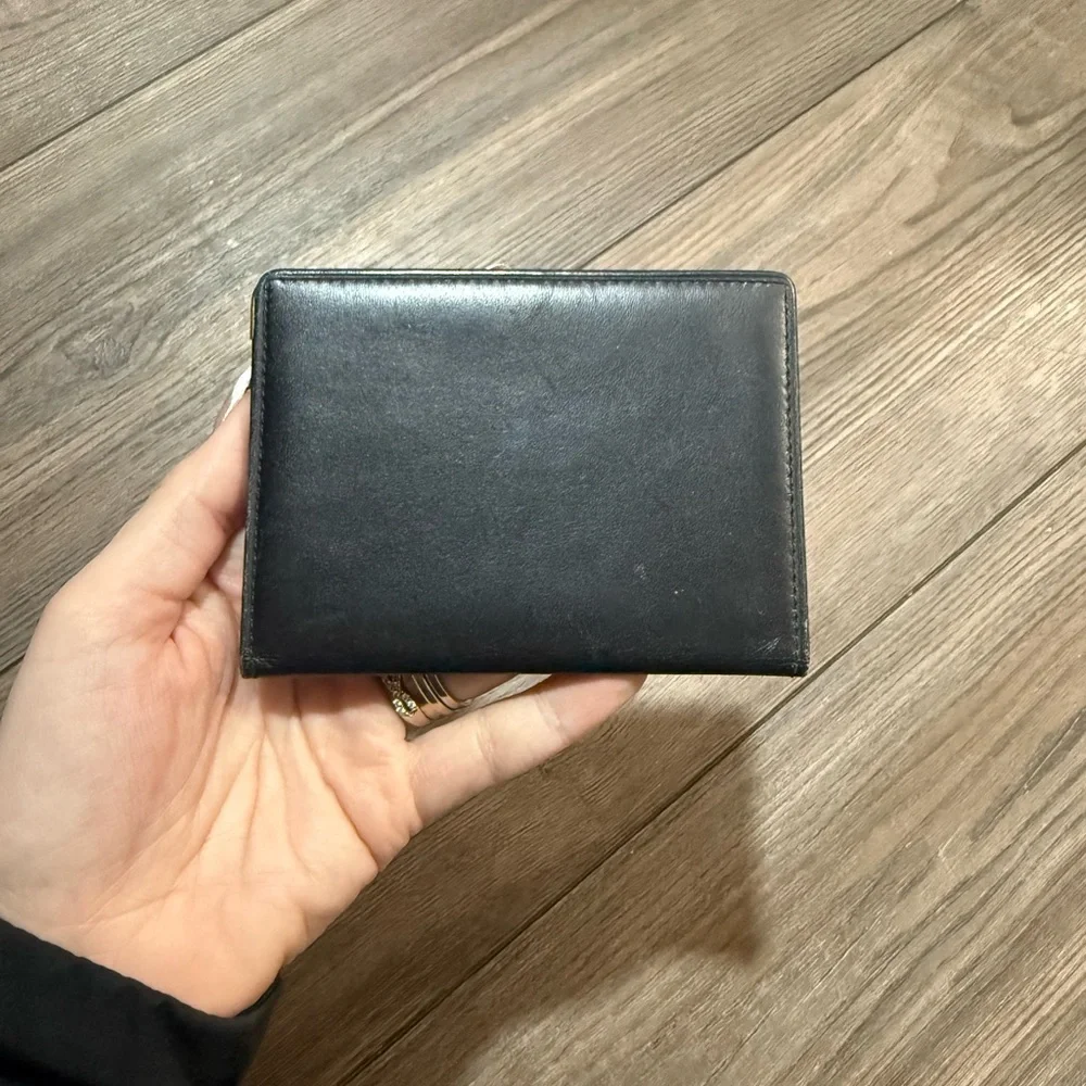 Vintage Dunhill Leather Card Holder & Key Holder Set Trim Made In Spain
